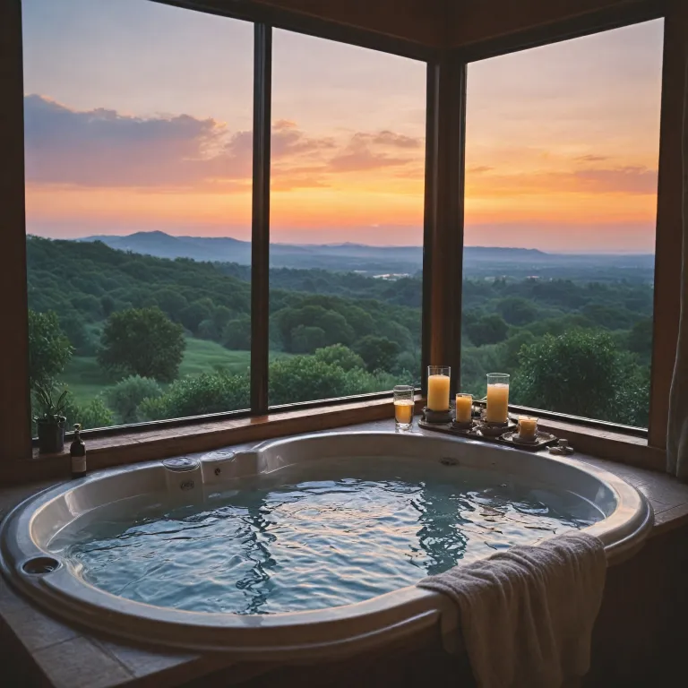 Experience ultimate relaxation: booking a hotel room with a hot tub near you