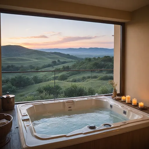 Experience luxury and relaxation: hotels with in-room hot tubs near you