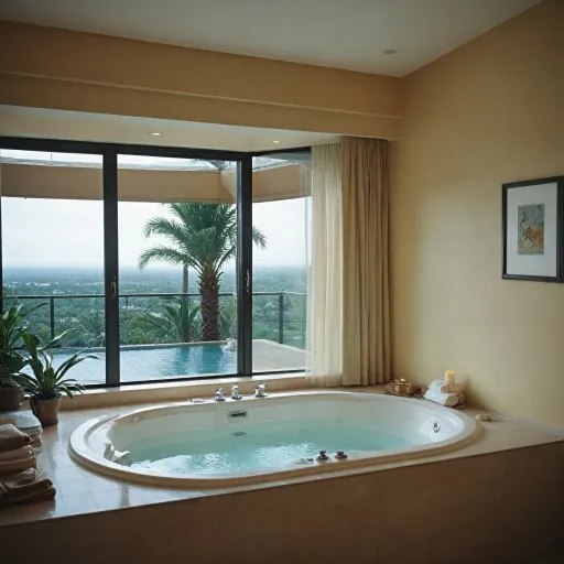 Experience relaxation: hotels near you with jacuzzi bathtubs for a luxurious stay