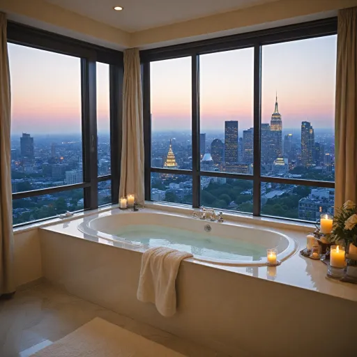 Experience luxury: hotels with in-room jetted tubs near you for a memorable stay