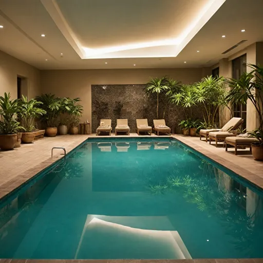 Indoor pool hotels near me: elegant stays with heated pools and premium amenities