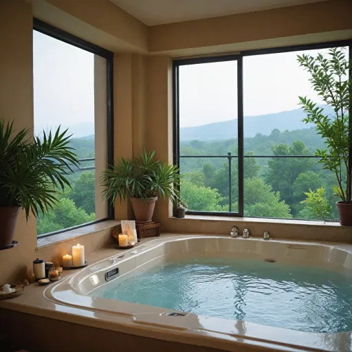 Hotels with in-room hot tubs: elevate your stay with luxury and relaxation