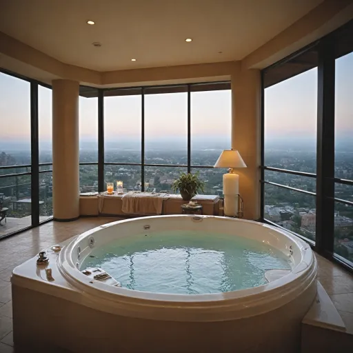 Experience ultimate relaxation with a jacuzzi hotel room near you