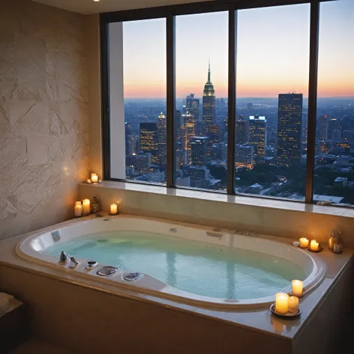 Experience ultimate relaxation: hotels with jacuzzi tubs near you for a memorable stay