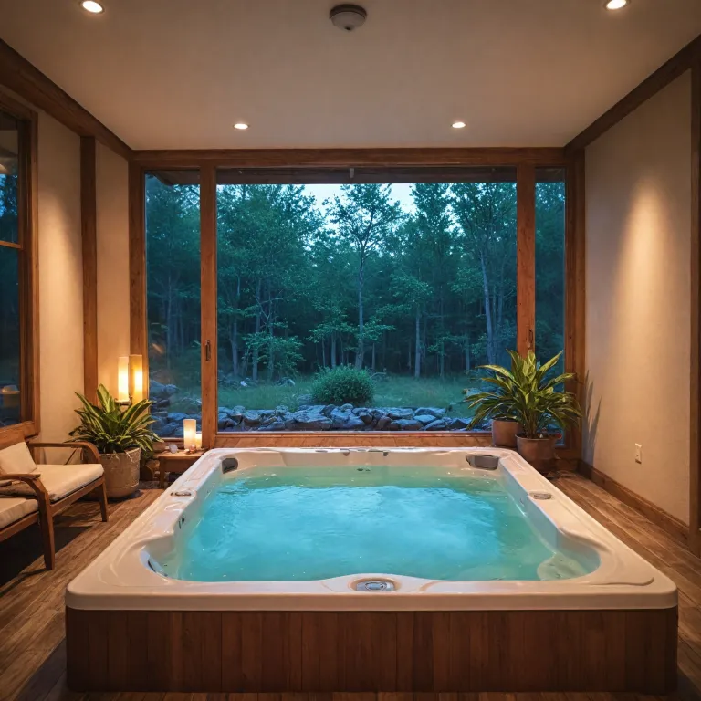 Experience ultimate relaxation with hot tub hotel rooms near you