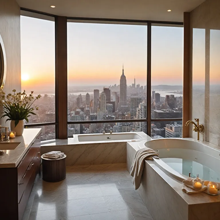 Elegant stays at a hotel with an in room whirlpool bath near you