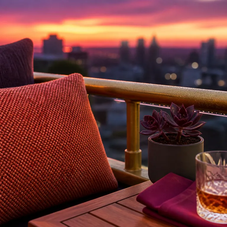 Elegant hotels near you with balconies for open air city views